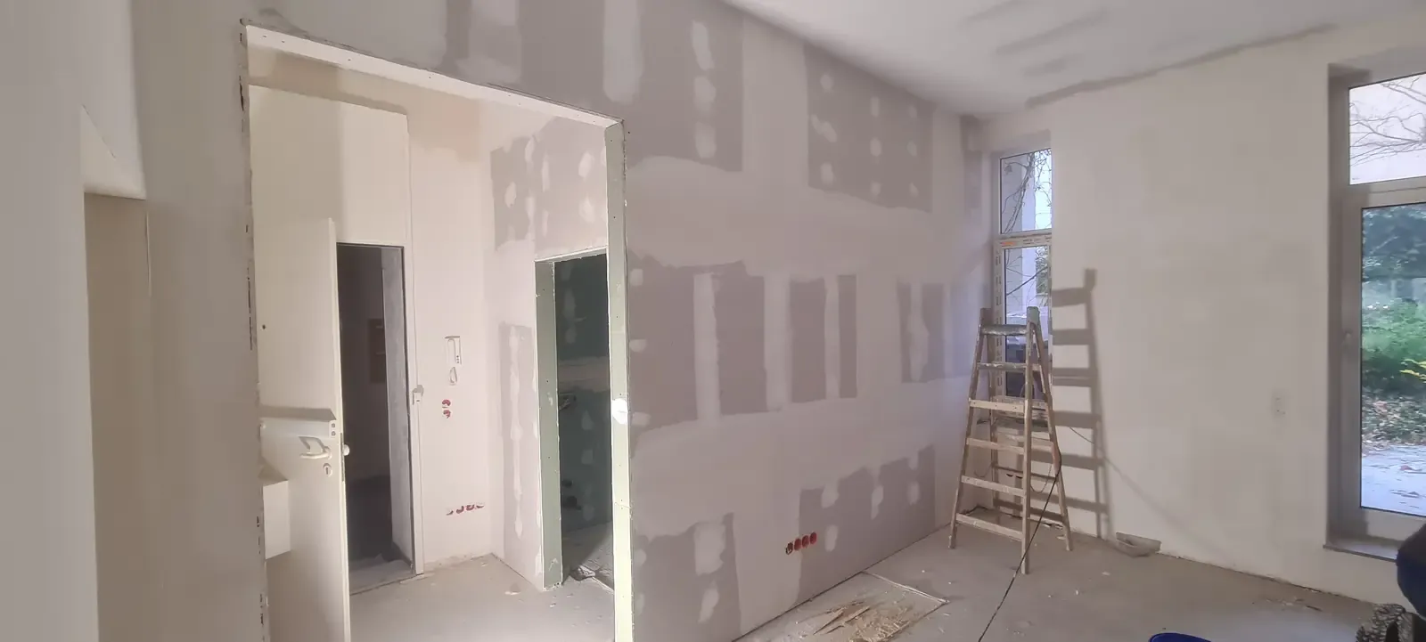 Wandverkleidung im Trockenbau – ES Bauvision